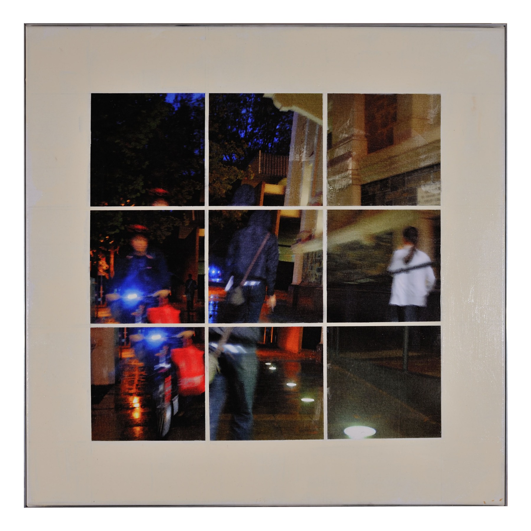 Unley #1 - mixed media on canvas 90cm x 90cm 2013
